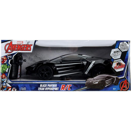 Jada Marvel RC Black Panther Lykan 1 : 16