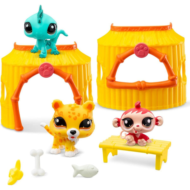 Littlest Pet Shop Balení 3 figurek Džungle