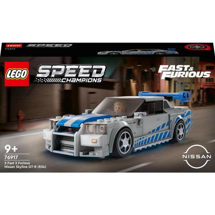 LEGO® Speed Champions 76917 2 Fast 2 Furious Nissan Skyline GT-R (R34)