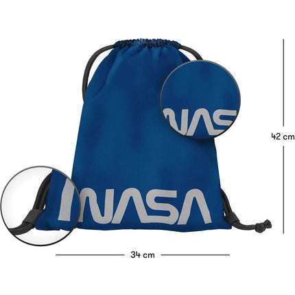 Sáček na obuv NASA modrý