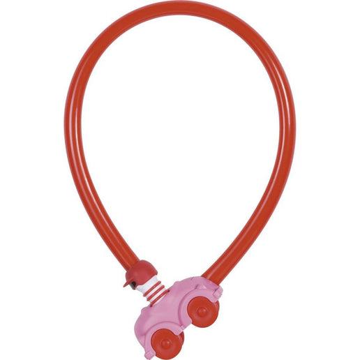 First Bike Zámek na klíč autíčko růžové