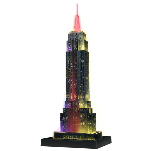 Ravensburger 3D Puzzle: Empire State Building Noční edice 216 dílků