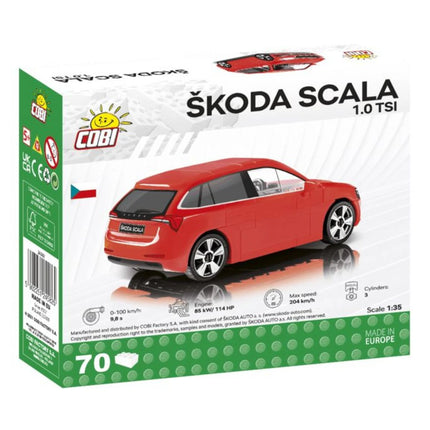 Cobi 24582 Škoda Scala 1.0 TSI 70 dílků