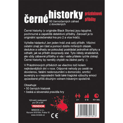 Černé historky: Prázdninové příběhy