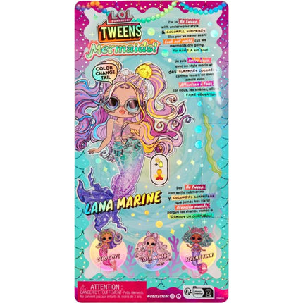 LOL Surprise Mořské panny Tweens panenka Lana Marine