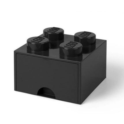 LEGO® Úložný box 4 se šuplíkem 25 x 25 x 18 cm Černá