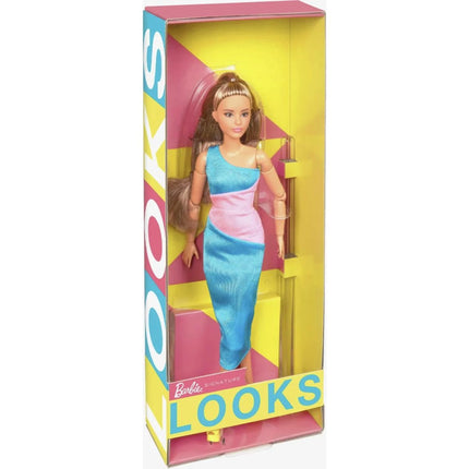 Barbie Looks brunetka s culíkem HJW82