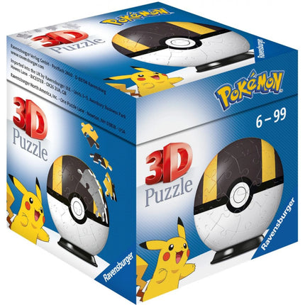 Puzzle Ball Pokémon Motiv 3 položka 54 dílků