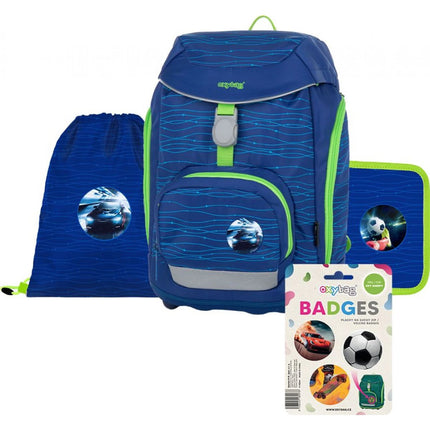 Oxybag Školní set 4dílný Oxy Sherpy Blue