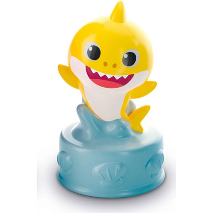 Clemmy Baby Shark Kyblík s kostkami růžový 6 dílků