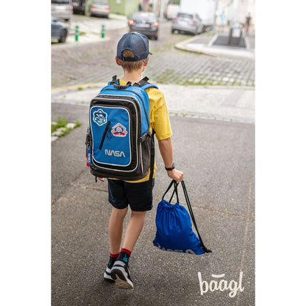 Sáček na obuv NASA modrý