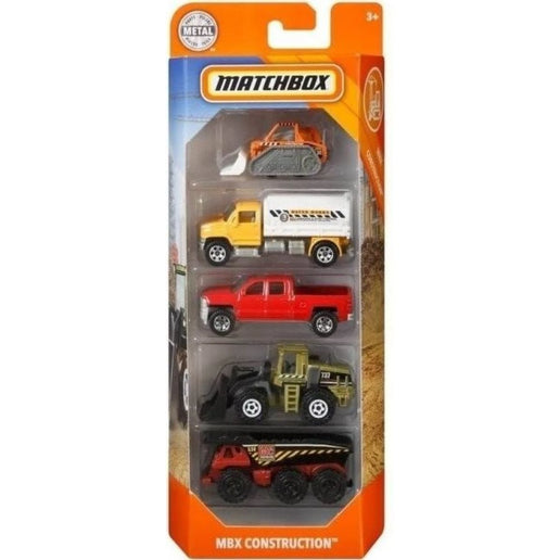 Matchbox Pracovní vozidla - staveniště 4 ks