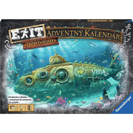 Ravensburger EXIT Adventní kalendář Ponorka SK