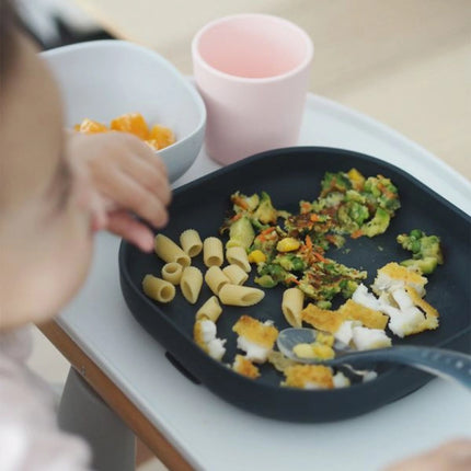 Béaba Jídelní sada silikonová 4-dílná Night Blue