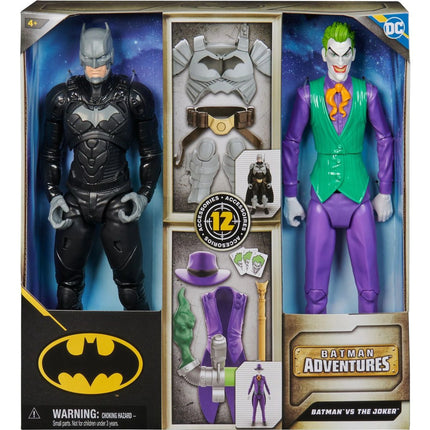 Figurky Batman a Joker se speciální výstrojí 30 cm