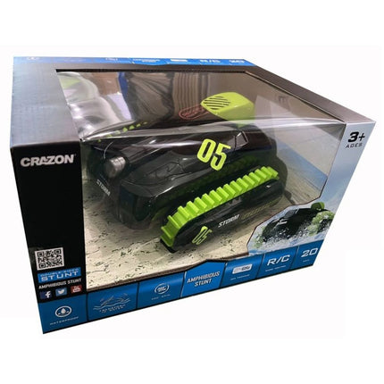 RC obojživelné auto 2,4 GHz zelené