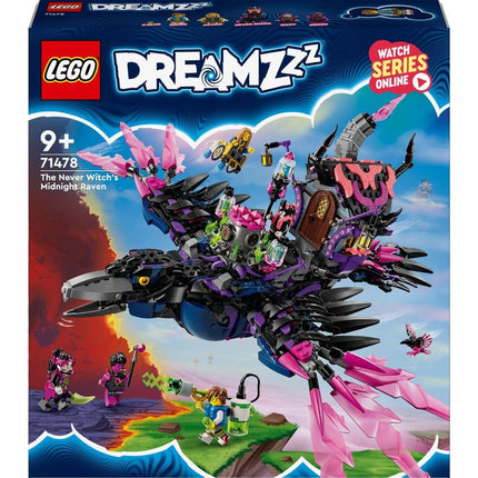LEGO® DREAMZzz™ 71478 Nikdyčarodějnice a její Půlnoční krkavec
