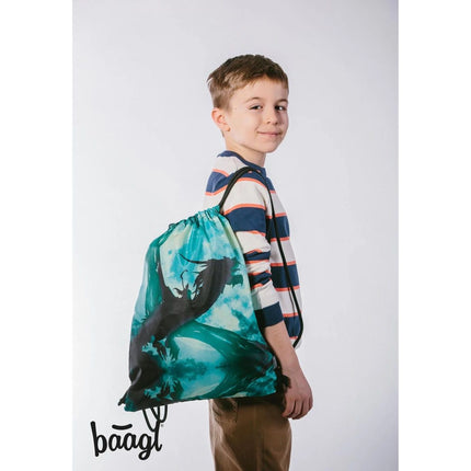 Školní sáček na obuv Drak