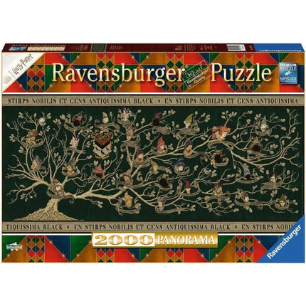 Ravensburger Puzzle: Rodokmen 2000 dílků Panorama - Harry Potter