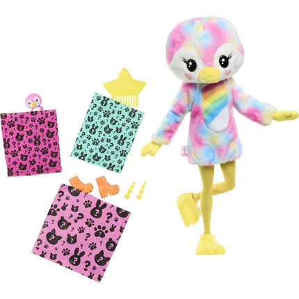 Barbie Cutie Reveal barevné sny Tučňák