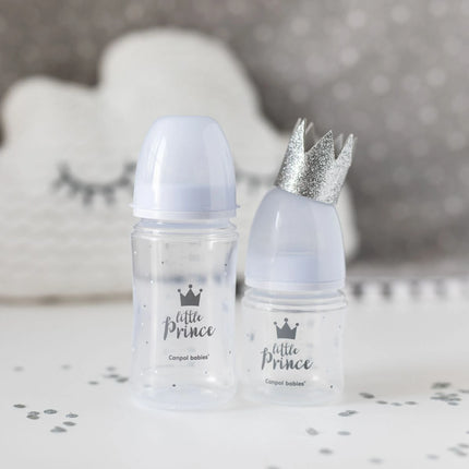 Lahev se širokým hrdlem Royal Baby 120 ml modrá