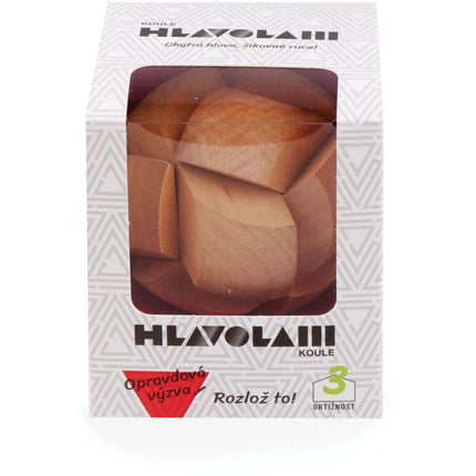 Dřevěný hlavolam Koule