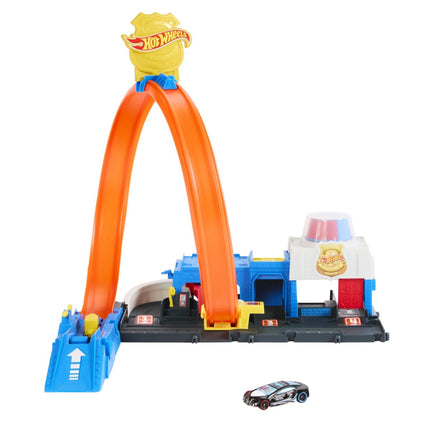 Hot Wheels City Super policejní stanice