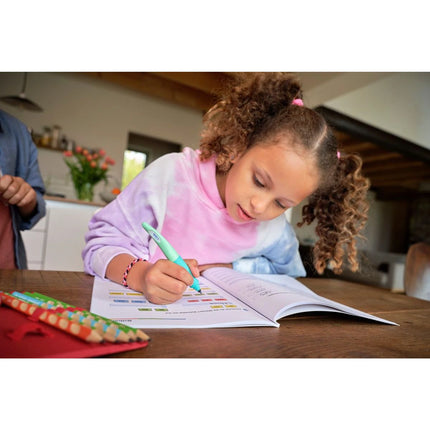 STABILO EASY original Pastel Ergonomický roller pro leváky zelený vč. bombičky s modrým zmizíkovatelným inkoustem