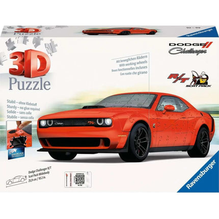 Ravensburger Puzzle: Dodge Challenger R, T Scat Pack Widebody 108 dílků