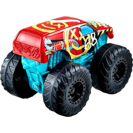 Hot Wheels Monster Trucks Svítící a rámusící vrak Demo Derloy