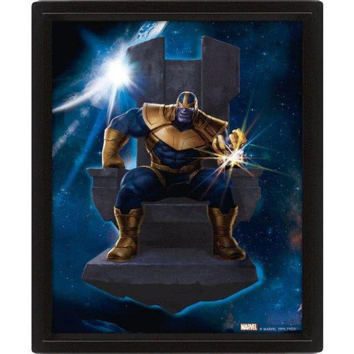 3D obraz Thanos - Avengers
