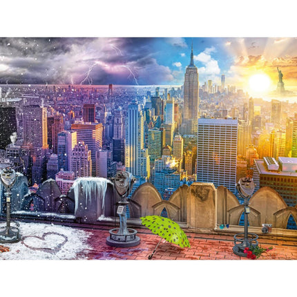 Ravensburger Puzzle: Mrakodrapy New Yorku 1500 dílků