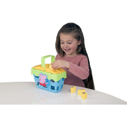 Vkládačka Piknikový košík Prasátko Peppa