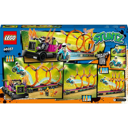 LEGO® City 60357 Tahač s ohnivými kruhy