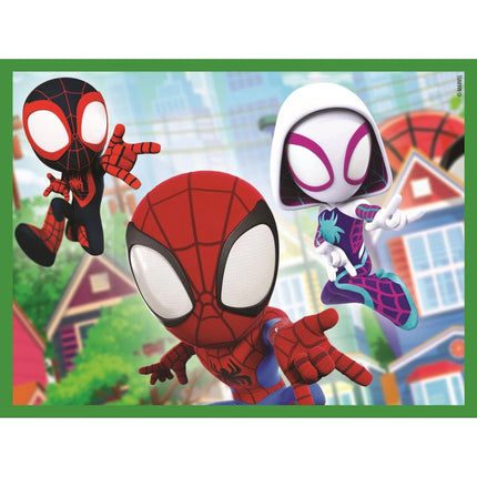 Puzzle Spidey and his amazing friends Obrázkové kostky 12 ks
