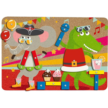 Hra s kladívkem Párty s barevným korkem