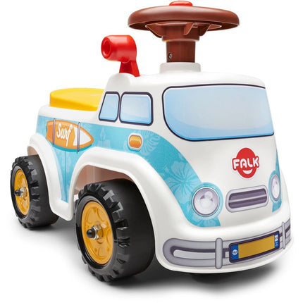 FALK Odstrkovadlo Surfařská dodávka s volantem