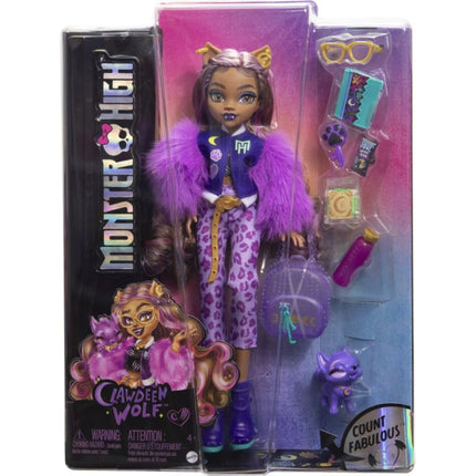 Monster High Příšerka Monsterka - Clawdeen