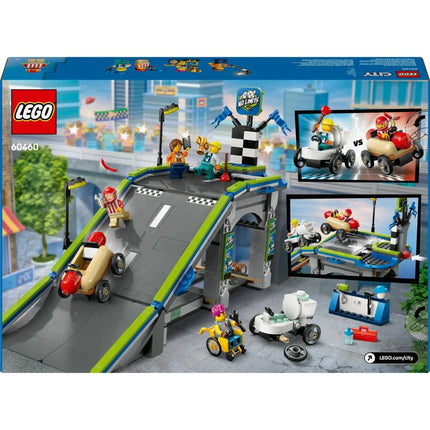 LEGO® City 60460 Tvoje pravidla: Závodní dráha s rampami