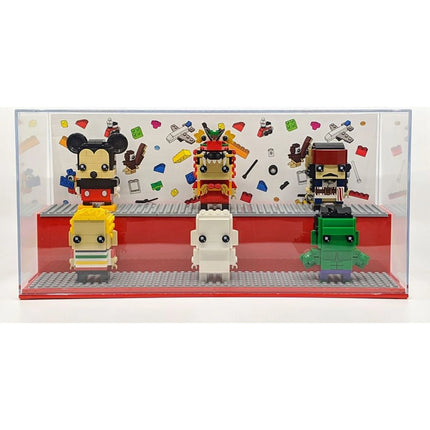 LEGO® Iconic Herní a sběratelská skříňka Červená