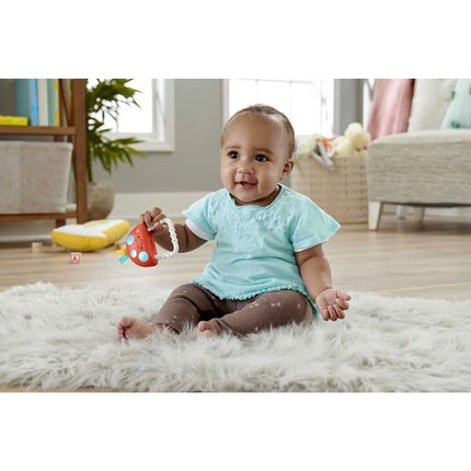 Fisher-Price Kousátko a chrastítko Muchomůrka