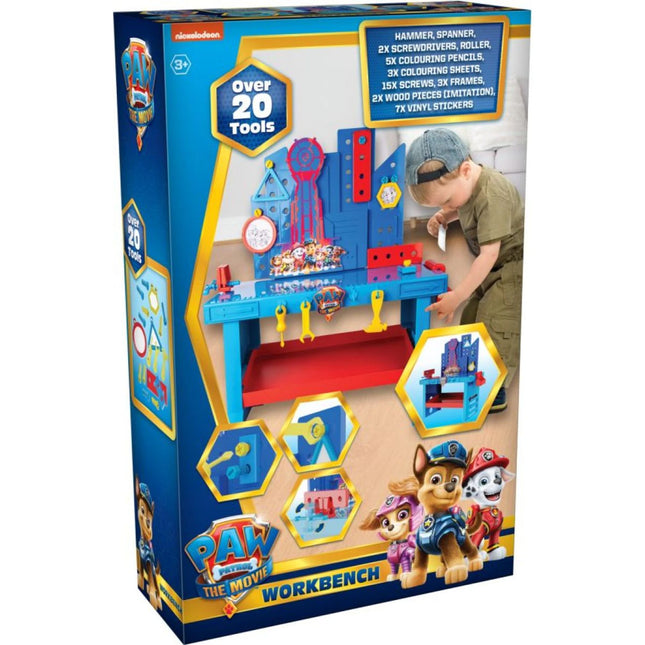 Pracovní stůl pro kutily - Tlapková patrola