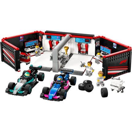 LEGO® City 60444 Garáž F1® a vozy Mercedes-AMG a Alpine
