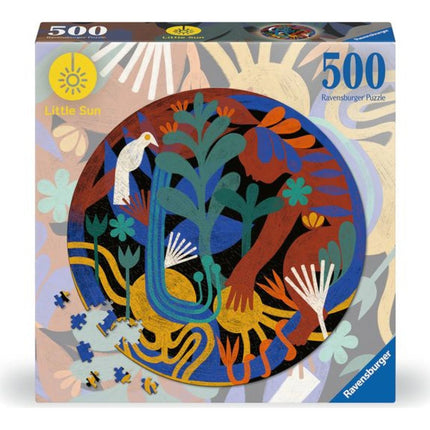 Ravensburger Kruhové puzzle: Little Sun - Změna k lepšímu 500 dílků