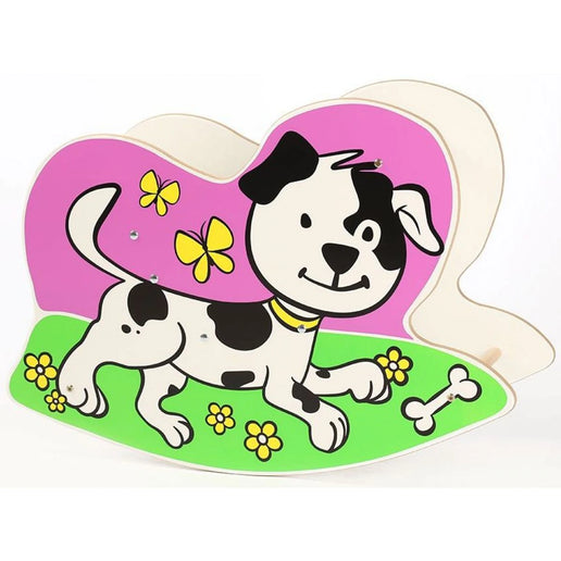 Dřevěné houpadlo pes a kočka