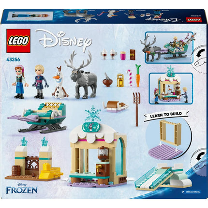 LEGO® Disney Princess™ 43256 Anna a dobrodružství na saních - Ledové království