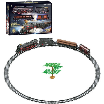 Parní vlaková souprava na baterie 48 dílků