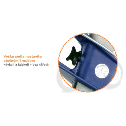 First Bike Odrážedlo Cross Red