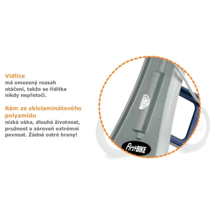 First Bike Odrážedlo Street Red