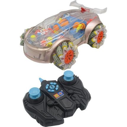 RC auto s efektem kouře